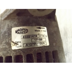 ALFA ROMEO 156 1.8 16V alternator MAGNETI MARELLI 100A (63321418)